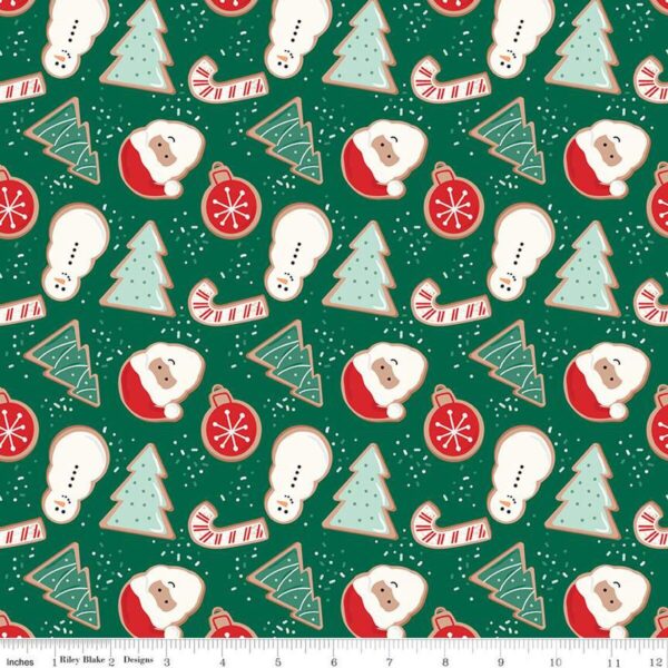 Christmas Cookies: Green