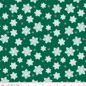 Snowflakes: Green