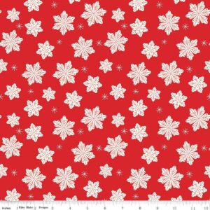 Snowflakes: Red